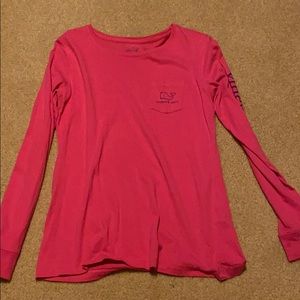 Vineyard Vines Pink Longsleeve Shirt